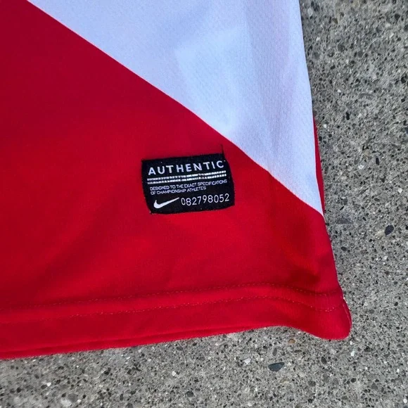 Nike Legacy FC‎ Soccer Jersey Red White Number 10 Women's Medium - Picture 2 of 4